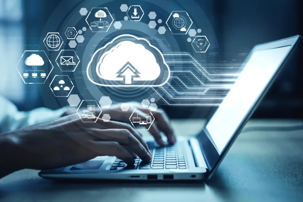 Someone submitting a request.